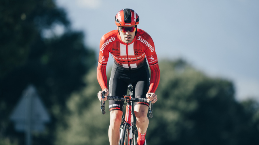 nón Lazer của team Sunweb 
